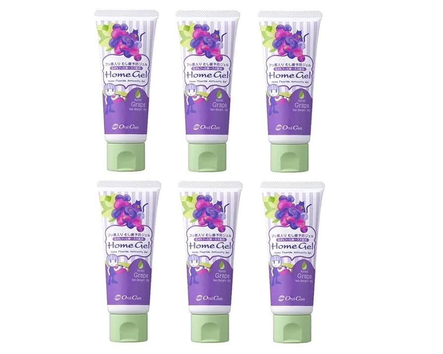 Amazon | オーラルケア 6個セット オーラルケア HomeGel ホーム